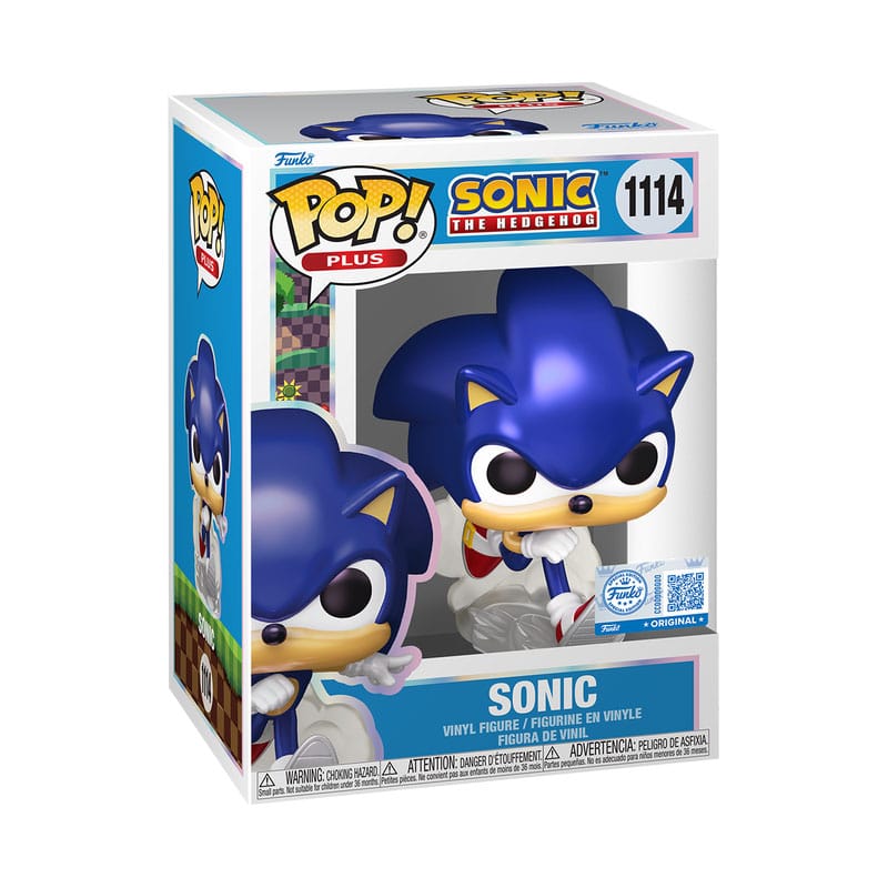 Sonic - The Hedgehog POP! Plus Movies Vinylfiguren Sonic(PRL) 9 cm