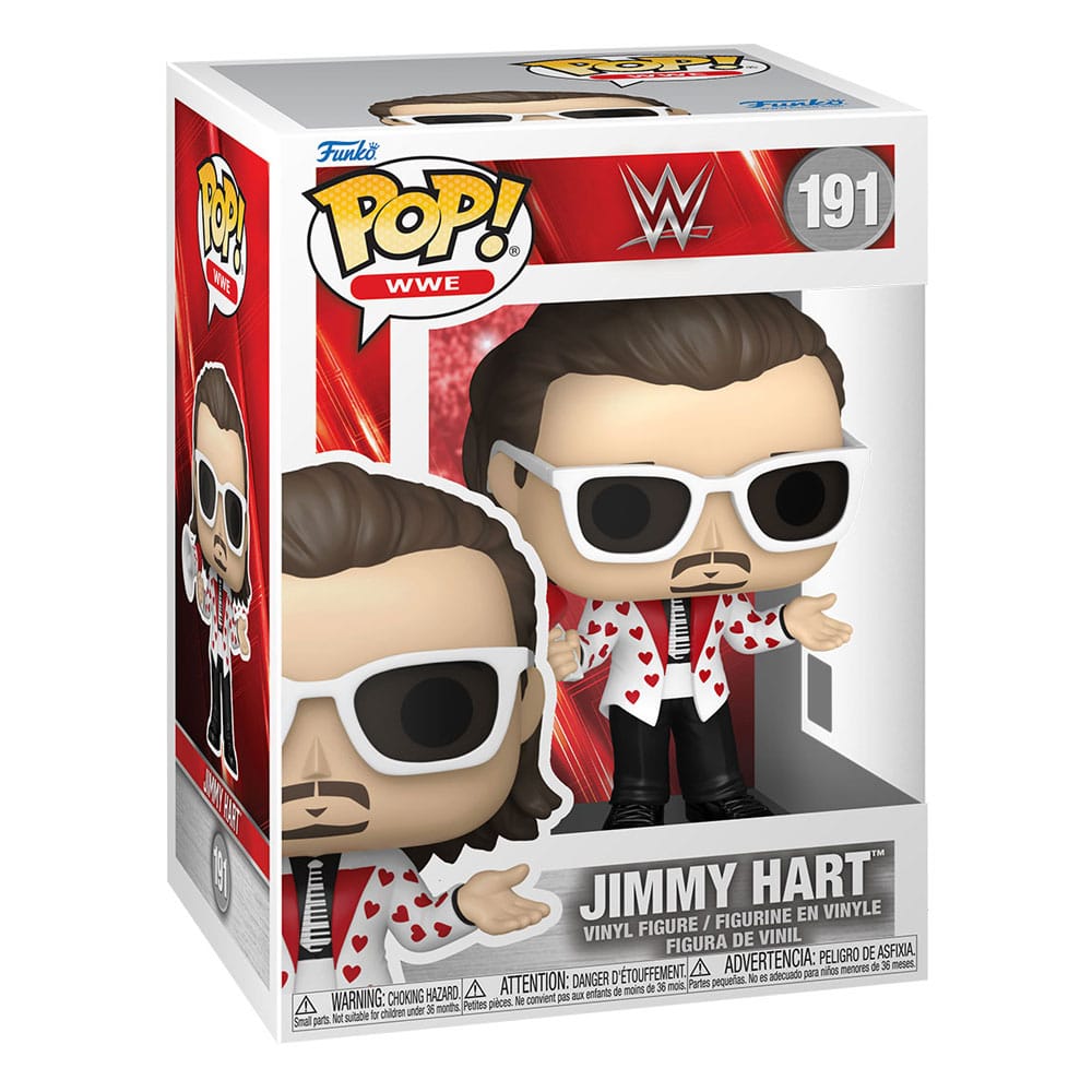 WWE-POP! Vinylfiguur Jimmy Hart 9 cm