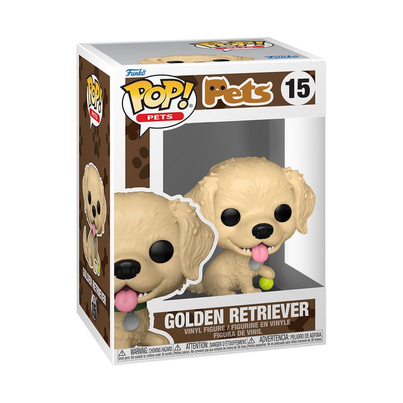 Funko-Legacy POP! Huisdieren Vinylfiguur Golden Retriever 9 cm