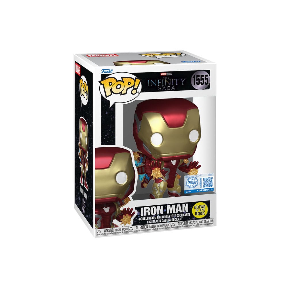 Avengers: Eindspel POP! Plus Vinylfiguur Iron Man Beams (GW) 9 cm