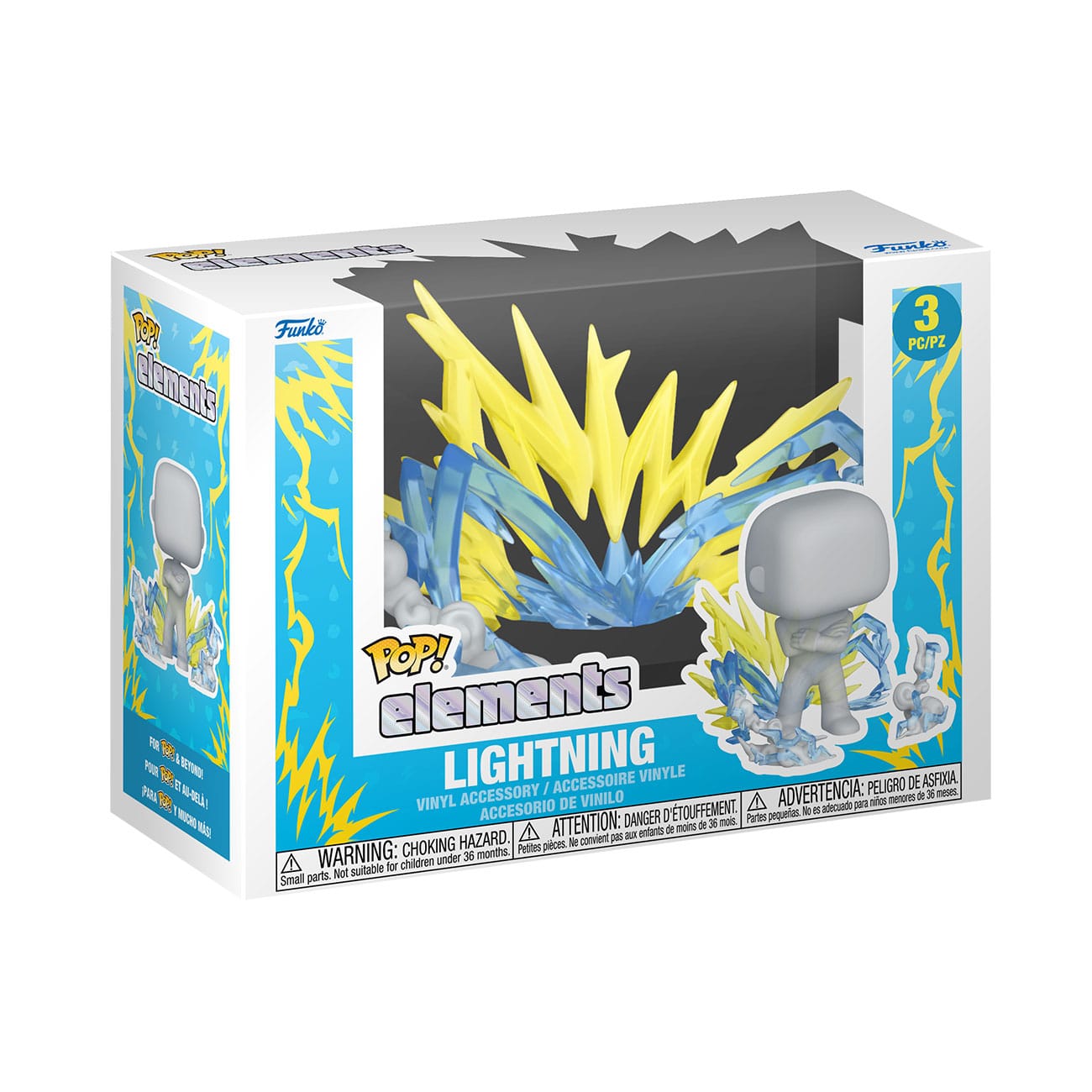 Bliksem POP! Nooks Vinylfiguur Geel 5 cm