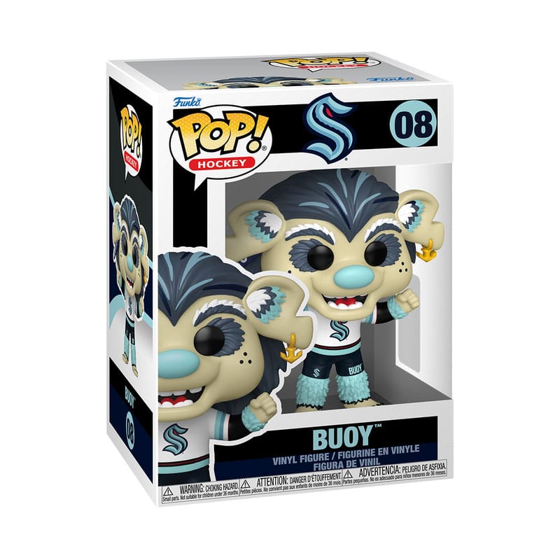NHL POP! Vinylfiguurmascottes: Kraken-Boei 9 cm