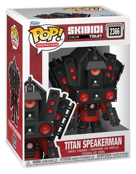 Skibidi Toilet POP! Rocks Vinylfiguur Titan Speakerman 9 cm