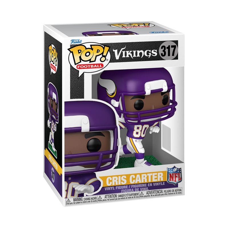 NFL: Legends Pop! Sportvinylfiguur Vikingen - Cris Carter (Vikings) 9 cm