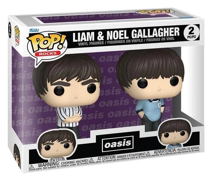 Oase POP! Vinylfiguren 2-pack Liam & Noel Gallagher 9 cm
