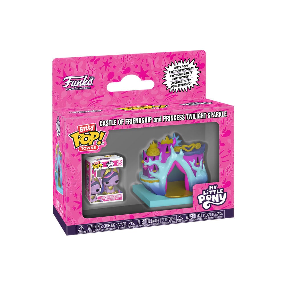 Hasbro Bitty POP! Town vinyl figuur MLP-kasteel van vriendschap