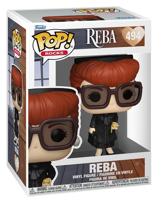 Reba McGehele POP! Rocks Vinylfiguur Fancy 9 cm