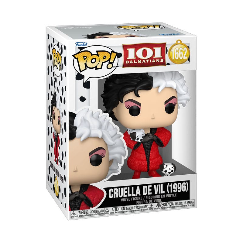 101 Dalmatiërs (1996) POP! Disney Vinylfiguur Cruella De Vil 9 cm