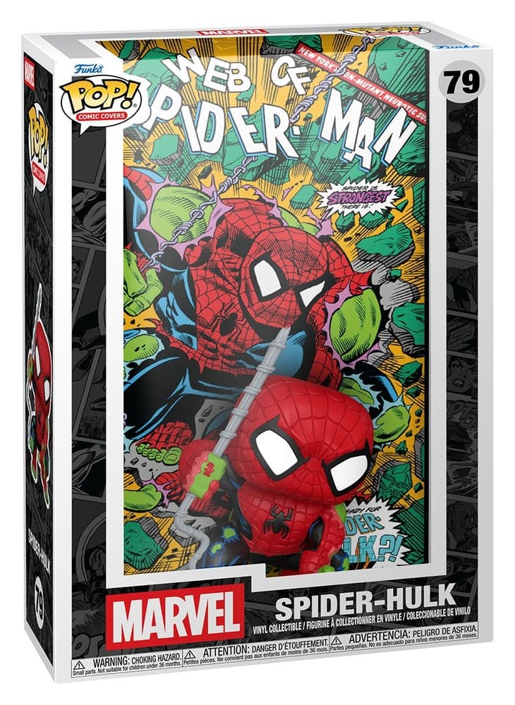 Wonder POP! Striphoezen Vinyl Figuurweb van Spider-Man #70 (Spider-Hulk) 9 cm