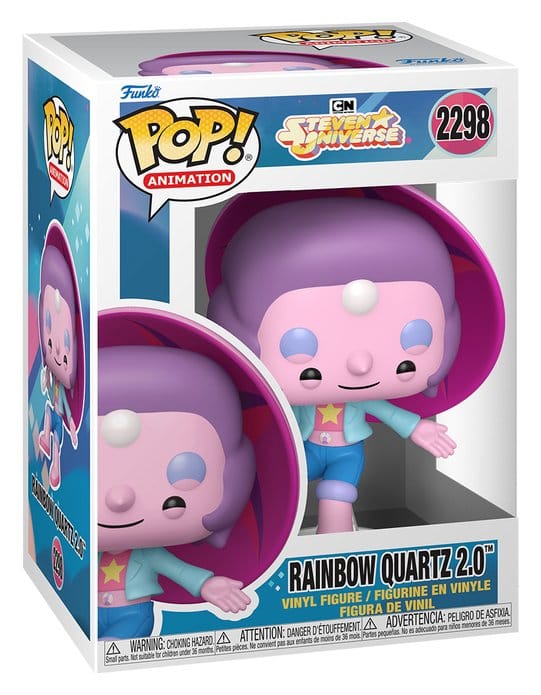 Steven Universe POP! Animatie Vinylfiguur Rainbow Quartz 2.0 9 cm