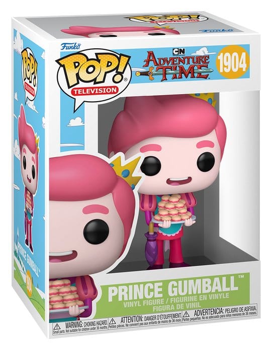 Tijd voor avontuur POP! Animatie Vinylfiguur Prins Bubblegum 9 cm