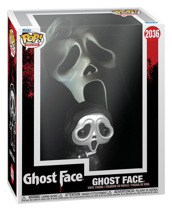 Schreeuw POP! VHS Covers Vinyl Figuur Ghost Face 9 cm