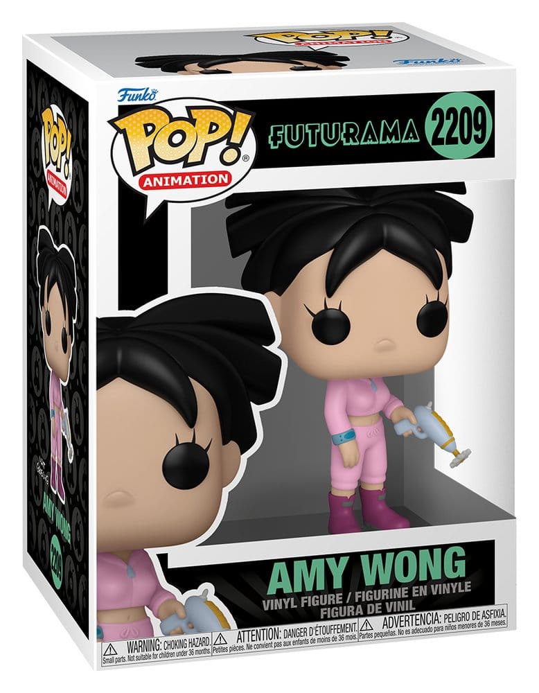 Futurama-pop! Animatie vinylfiguur Amy 9 cm