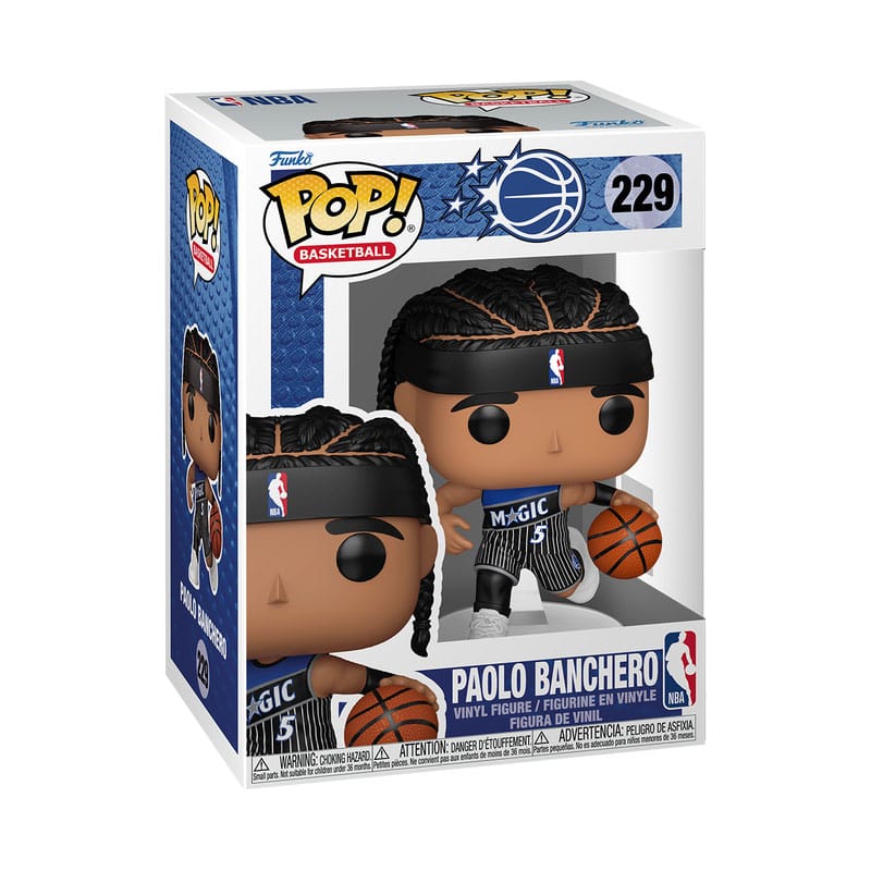 NBA-legendes POP! Sportvinylfiguur Magic- Paolo Banchero (zwart) 9 cm