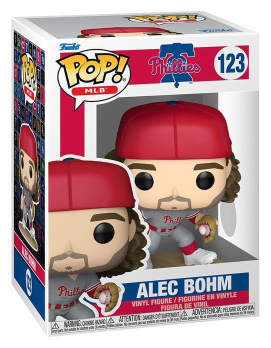 MLB-POP! Vinylfiguur Phillies - Alec Bohm 9 cm
