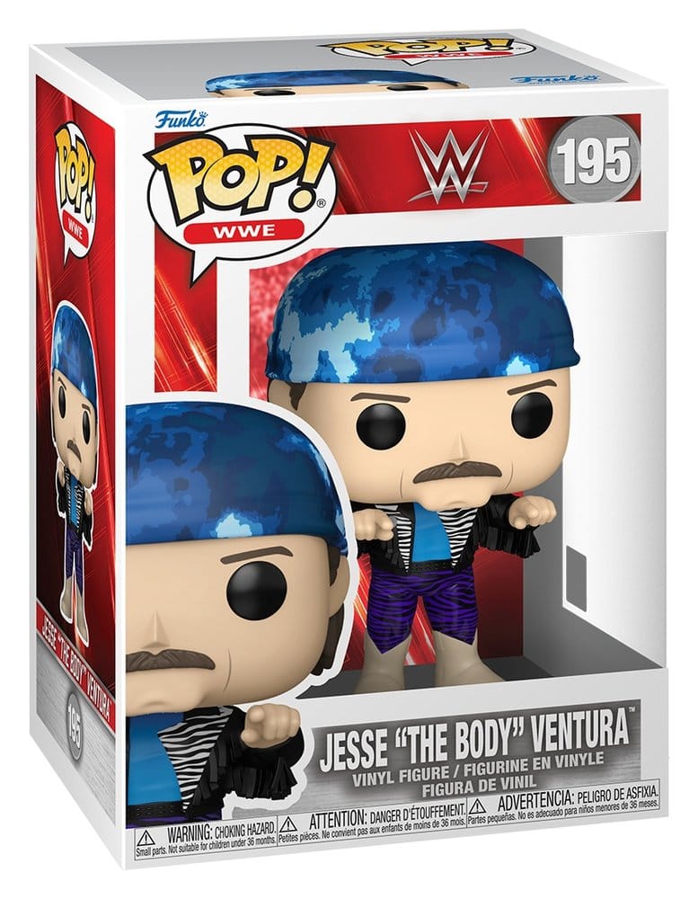 WWE-POP! Vinylfiguur Jesse "The Body" Ventura 9 cm