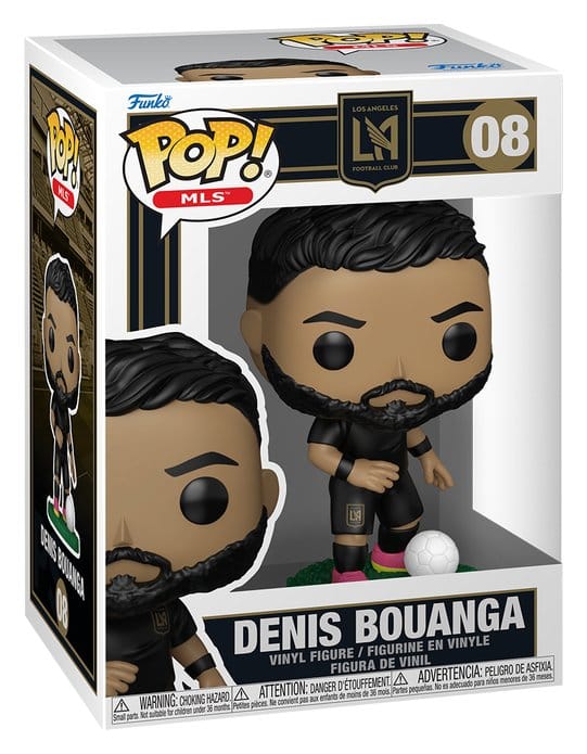 Los Angeles FC POP! MLS Vinylfiguur Denis Bouanga 9 cm