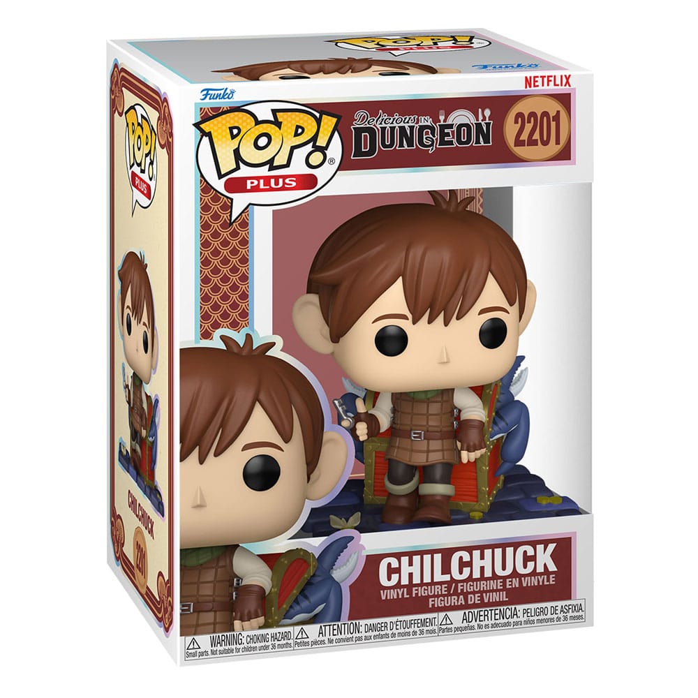 Heerlijk in Dungeon POP! Plus Animatiefiguur Chilchuck 9 cm