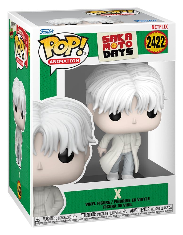 Sakamoto-dagen POP! Animatie vinylfiguur Kei "X" 9 cm