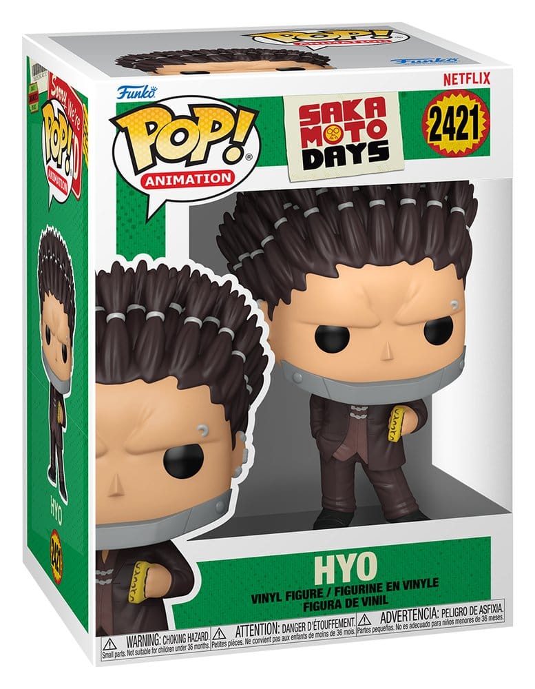 Sakamoto-dagen POP! Animatie Vinylfiguur Hyo 9 cm