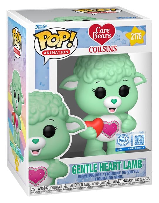 De Troetelbeertjes POP! Animatie vinylfiguur Gentle Heart Lamb 9 cm