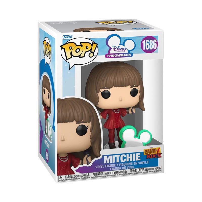 Disney Channel Retro POP! Disney Vinyl Figuur CR - Mitchie met Disney Icoon 9 cm