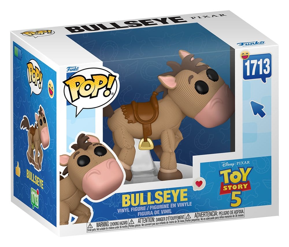 Toy Story 5 POP! Premium vinylfiguur Bullseye 9 cm