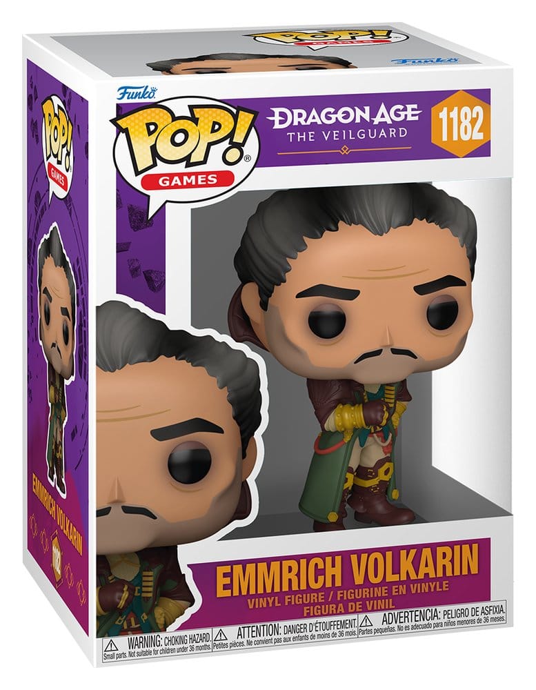 Dragon Age: De Veilguard POP! Games Vinylfiguur Emmrich Volkarin 9 cm