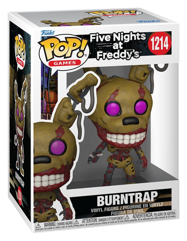 Vijf nachten bij Freddy's POP! Games Vinylfiguur Burntrap 9 cm