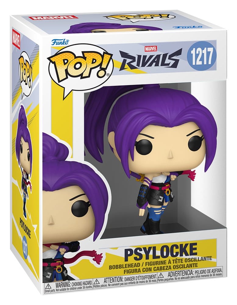 Marvel Rivalen POP! Games Vinylfiguur Psylocke 9 cm