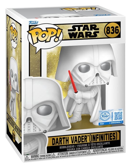 Star Wars: Mandalorian & Grogu POP! Vinylfiguur Darth Vader (WH) 9 cm