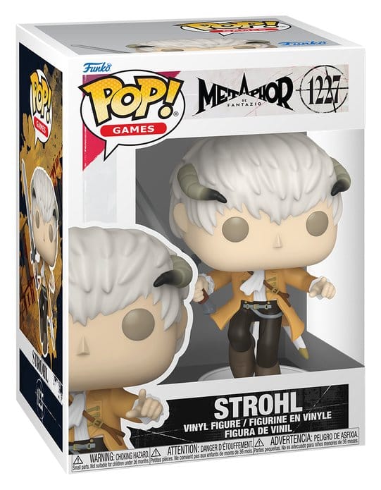 Metafoor: ReFantazio POP! Games Vinylfiguur Strohl 9 cm