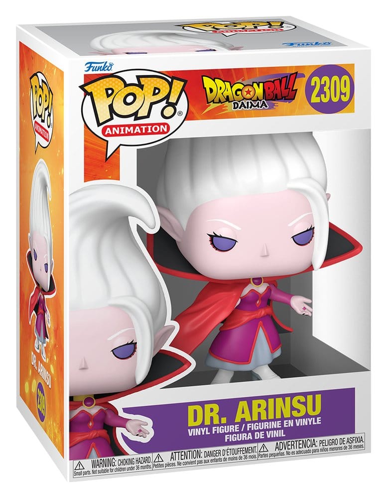 Dragonball Daima POP! Animatie vinylfiguur Dr. Arinsu 9 cm