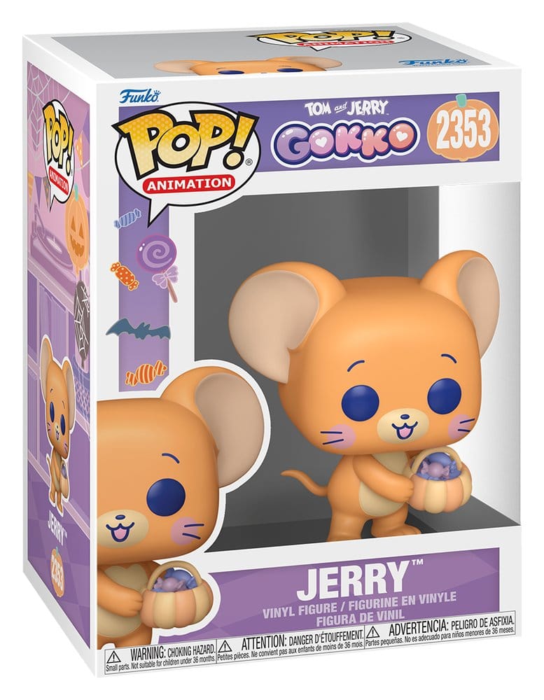 Tom & Jerry Gokko POP! Animatie vinylfiguur Jerry 9 cm