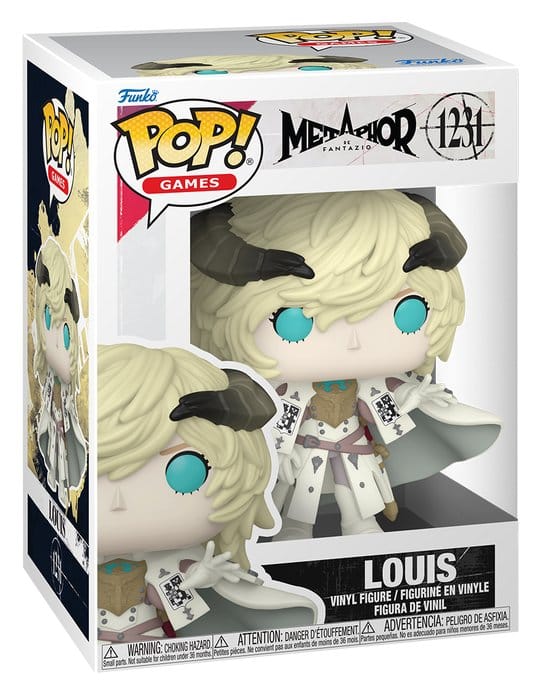 Metafoor: ReFantazio POP! Games Vinylfiguur Louis Guiabern 9 cm