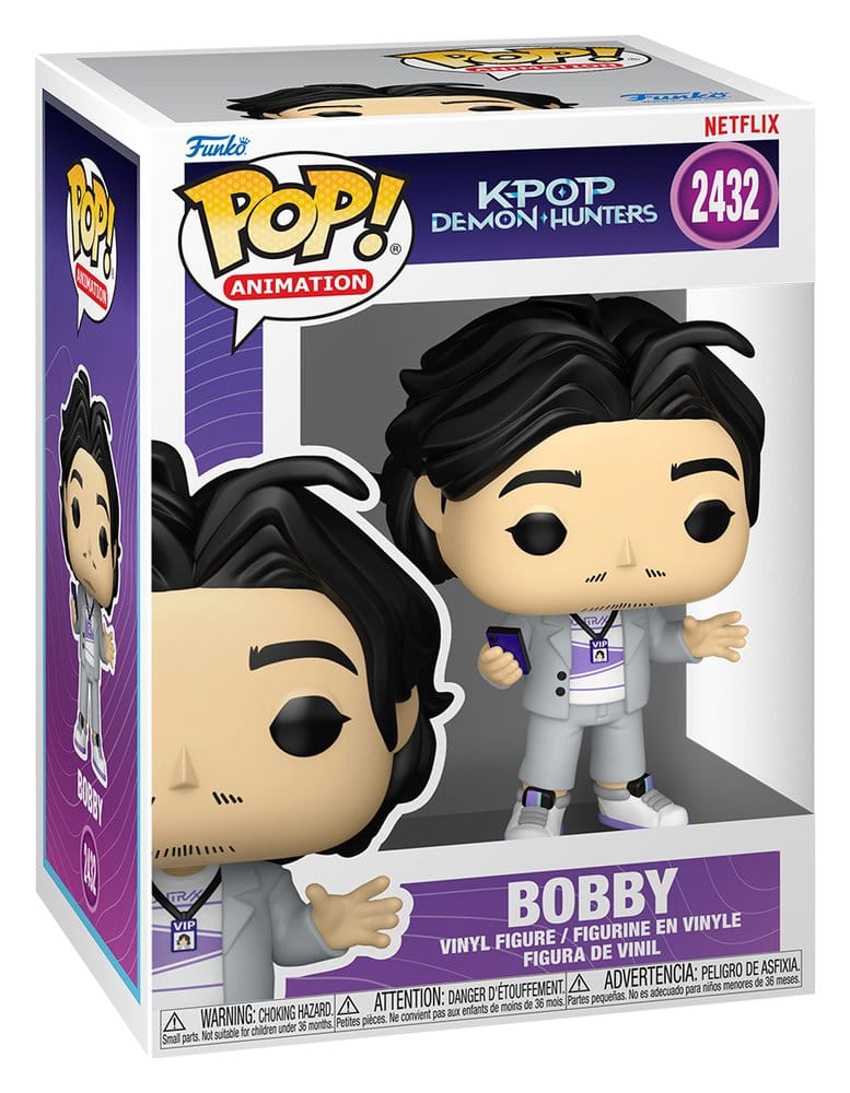 KPop Demonenjagers POP! Animatie vinylfiguur Bobby 9 cm