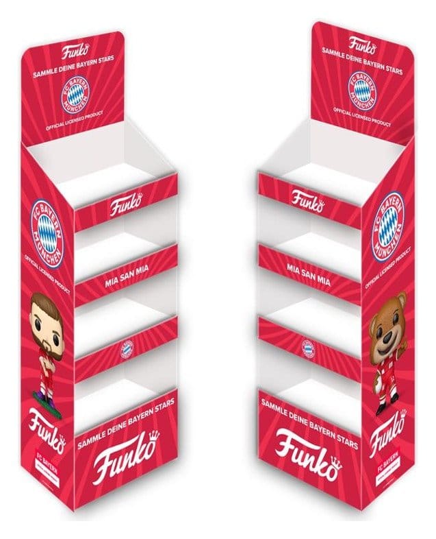 FC Bayern München POP! Voetbalvinylfiguren Multi-gemonteerde display (80) 9 cm