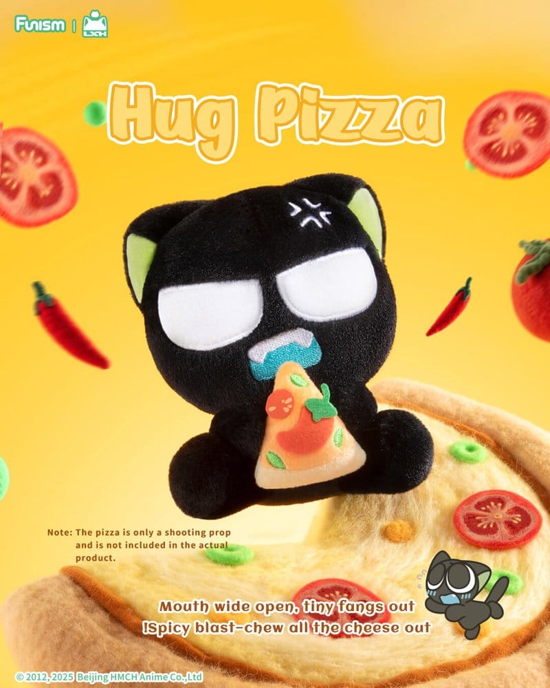 Luo Xiaohei minifiguren knuffel pluche hanger serie 10 cm display (6)
