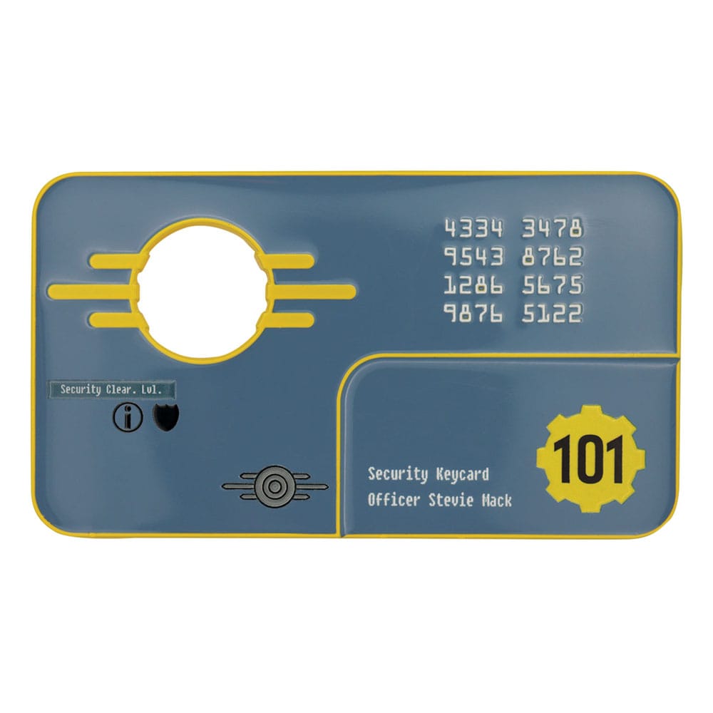 Fallout 3 Replica Vault 101 Beveiliging Keycard Limited Edition