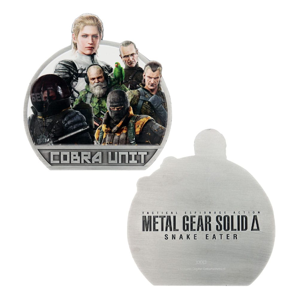 Metal Gear Solid Delta Medallion Cobra-eenheid Limited Edition