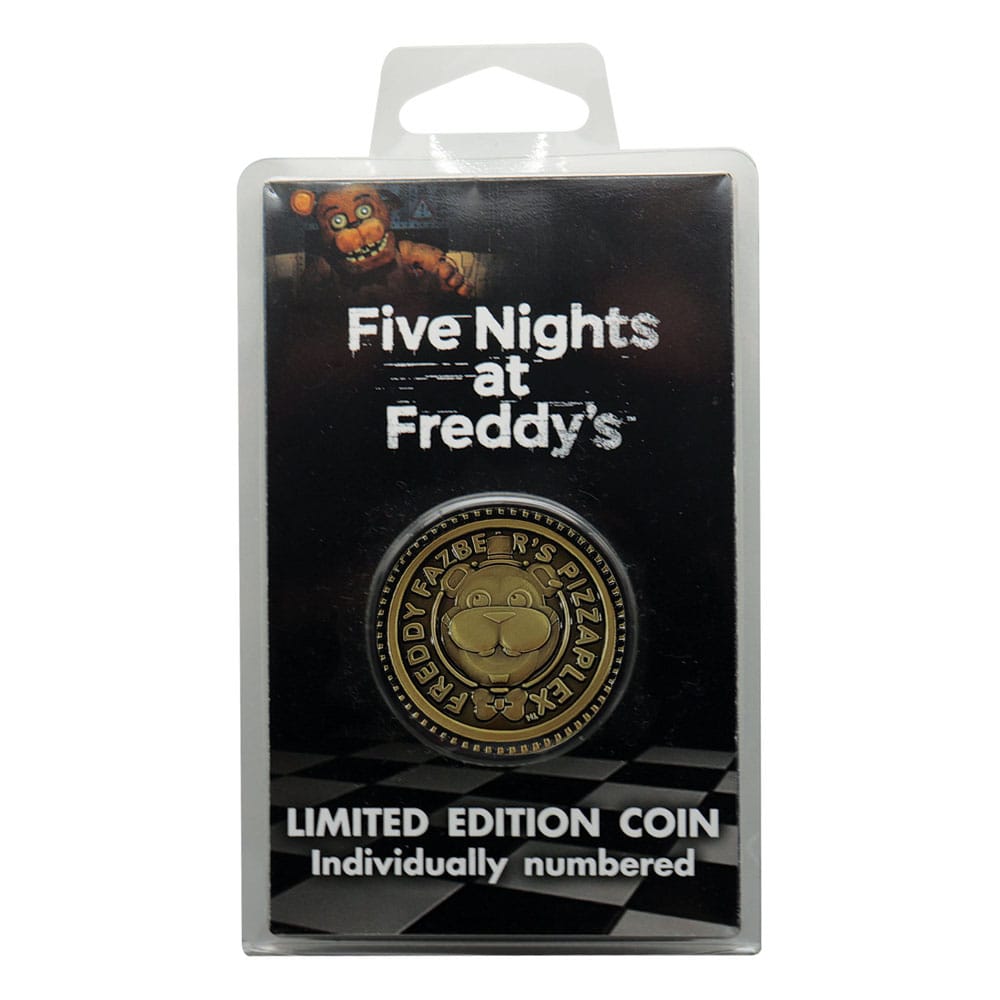 Vijf nachten bij Freddy's verzamelbare munt één Faz Token Limited Edition
