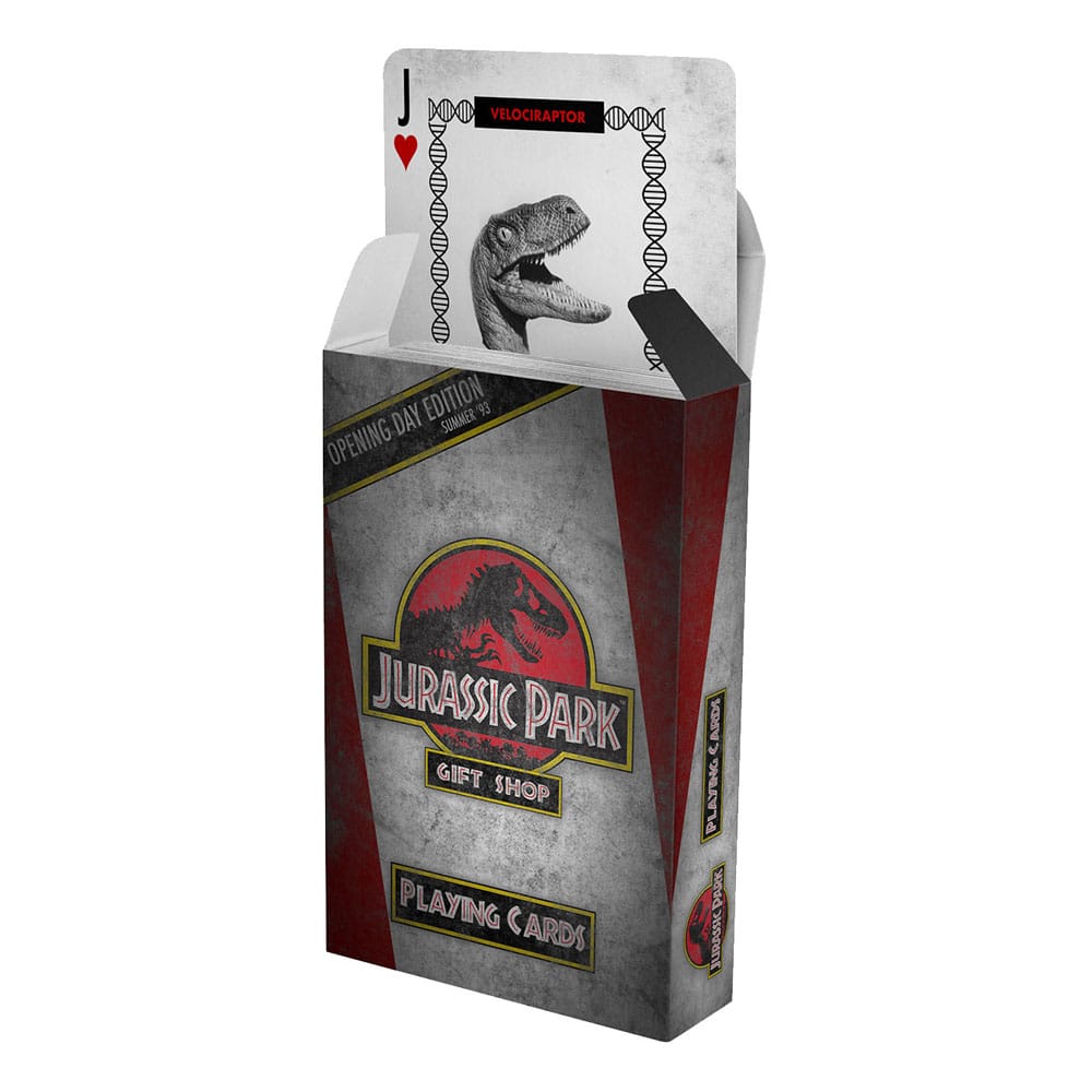 Jurassic Park Speelkaarten Cadeauwinkeldisplay (12)
