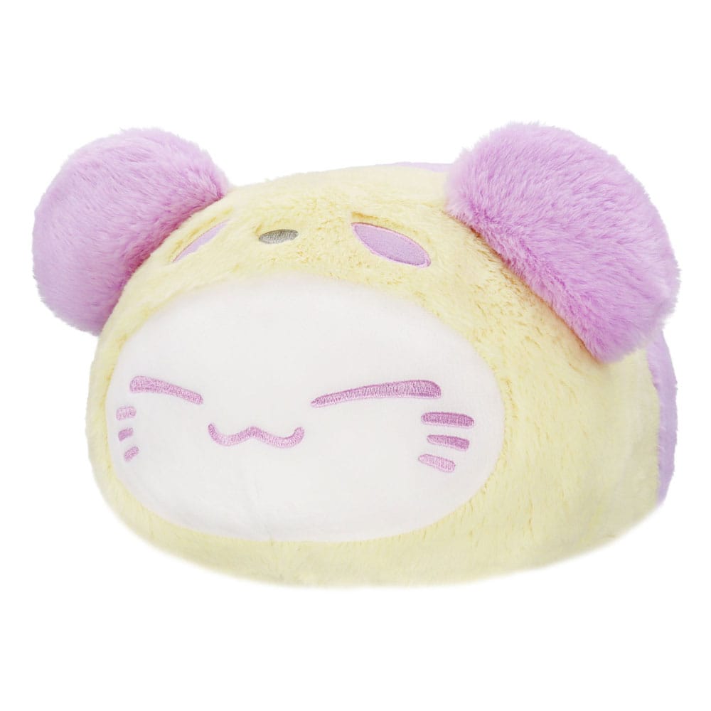 Nemuneko Kat Pluche Figuur Pastel Panda Groot Paars 33 cm