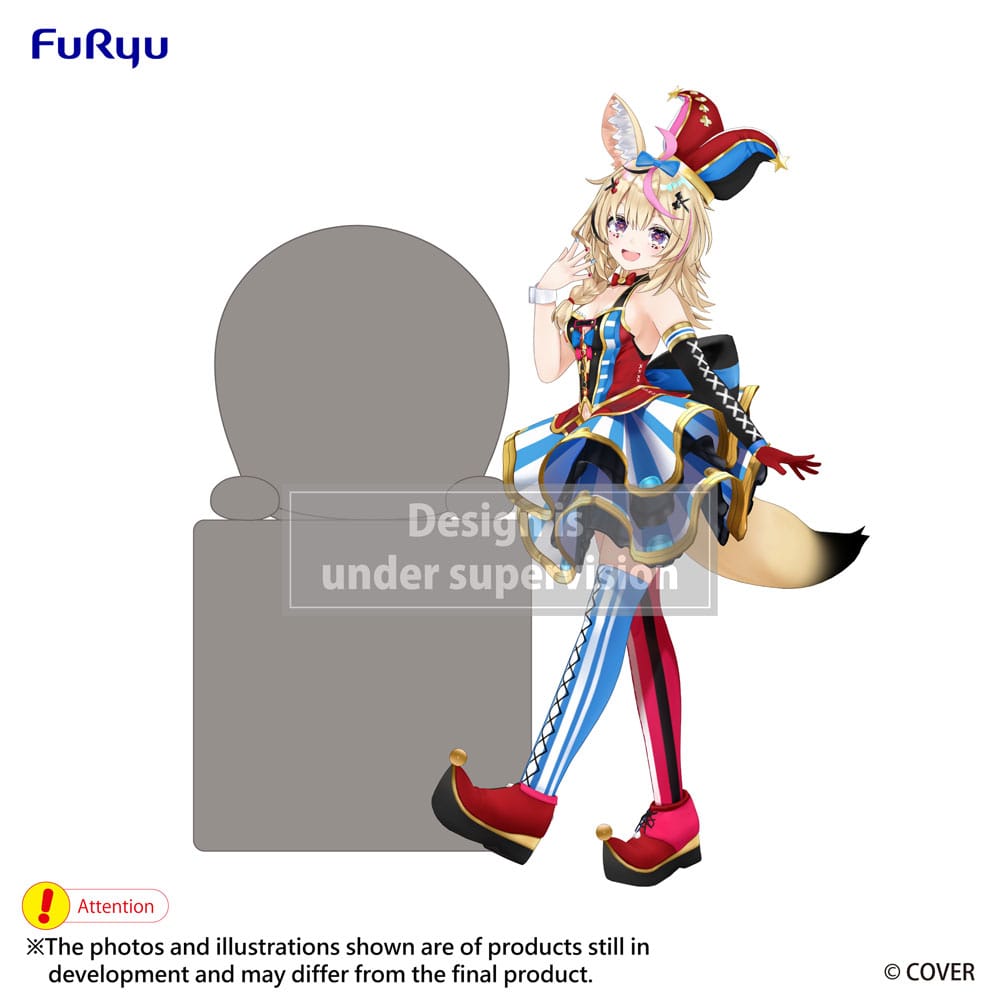 Hololive Production Hikkake PVC Beeld Omaru Polka 10 cm