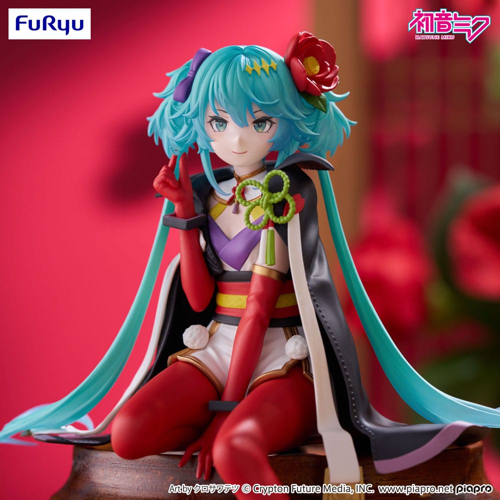 Hatsune Miku Noodle Stop PVC Beeldje Bloemenfee Camellia 15 cm