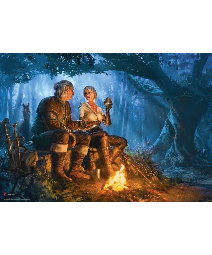 De Witcher-puzzelreis van Ciri (1000 stukjes)