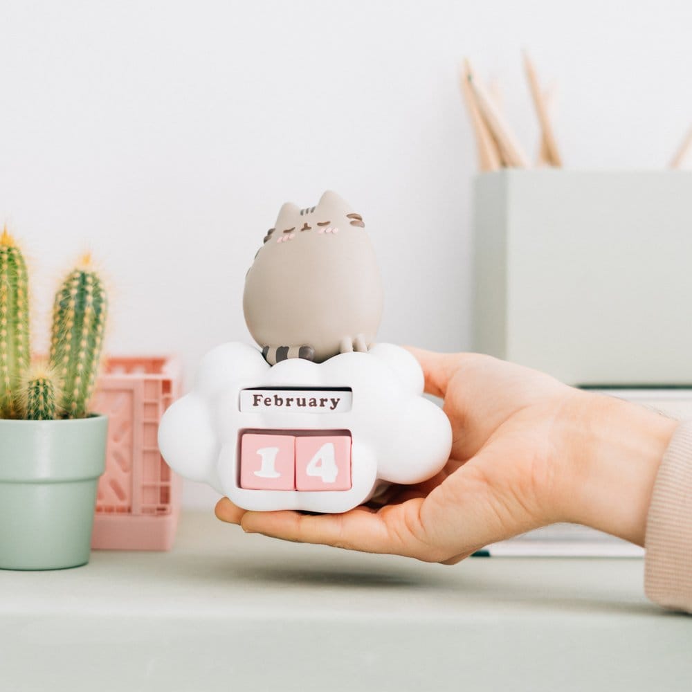 Pusheen 3D Eeuwigdurende Kalender Purrfect Love Collectie 12 cm