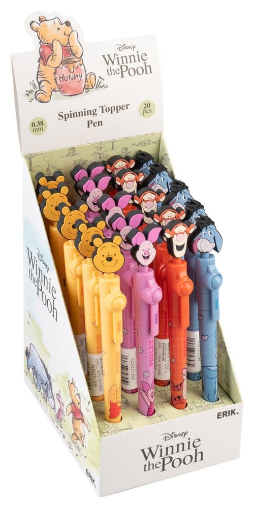 Winnie de Poeh 100e verjaardag roterende topper pennen display (20)