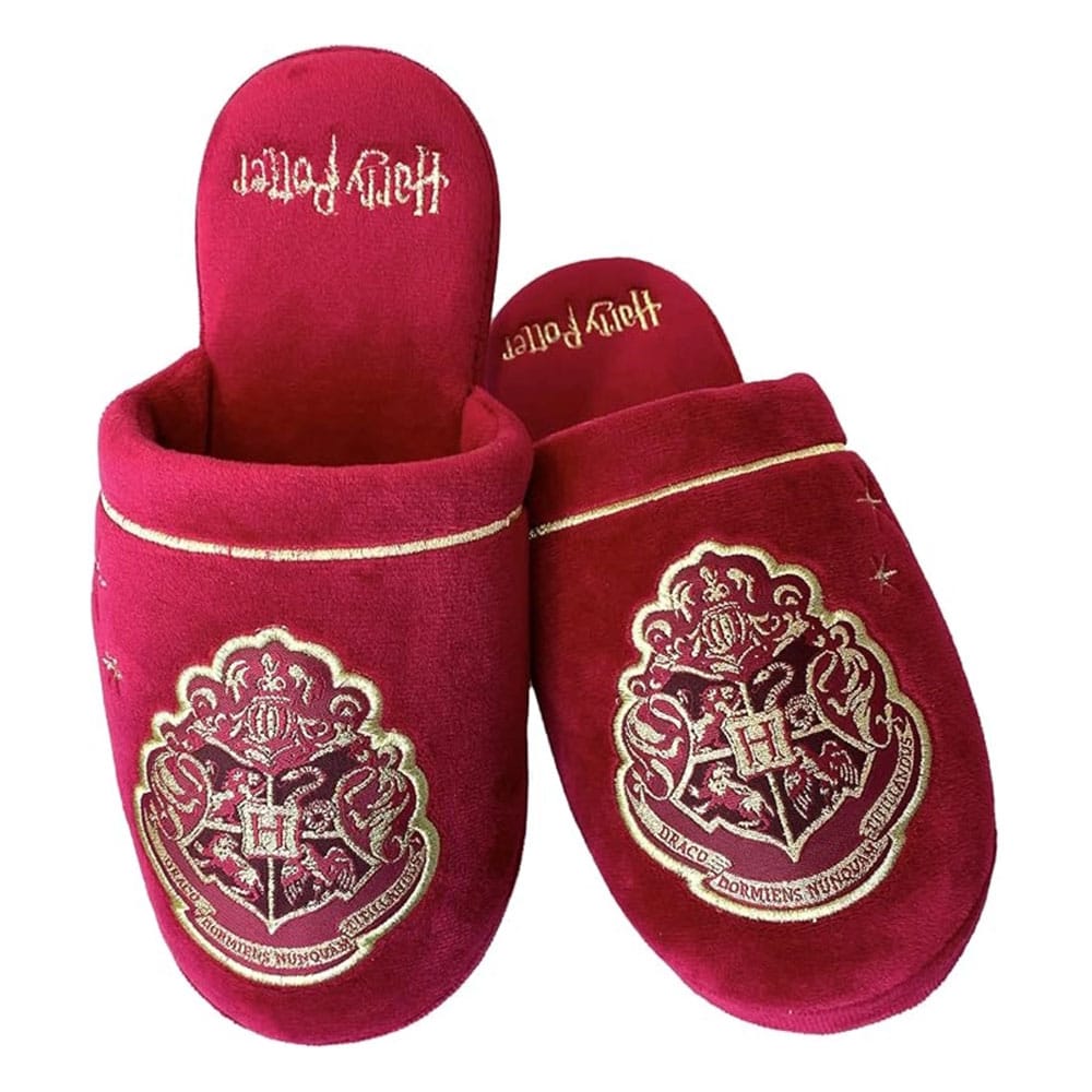Harry Potter Slippers Zweinstein Goud op Bordeaux EU 38-41