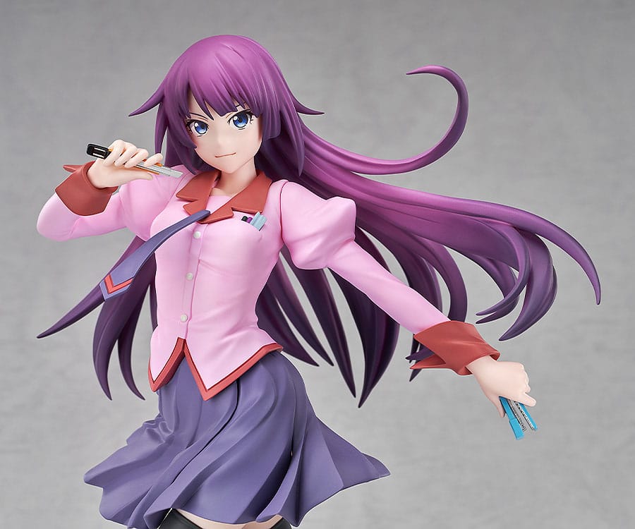 Monogatari-serie Pop-up Parade PVC-beeld Hitagi Senjyogahara L Maat 23 cm